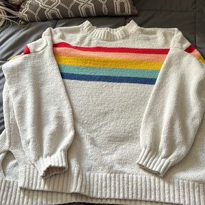 American eagle rainbow sweater🌈